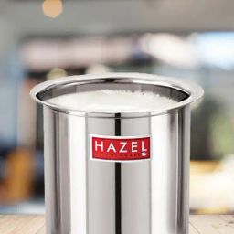 HAZEL Silver Stainless Steel Milk Boiler Container (3500 ML)-17