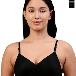 Feelings Pack of 2 Cotton Everyday Bra - Full Coverage-31