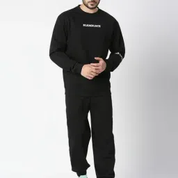 Blamblack Black Regular Fit Co-Ord Set-image-1