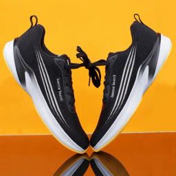 Bacca Bucci Men's HALO Black Running Shoes-picture-21