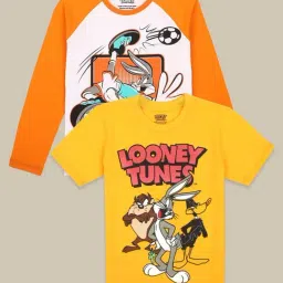 Kidsville Multicolor Cotton Printed T-Shirt-picture-29