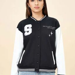 Coolsters by Pantaloons Girls Jet Black Printed Full Sleeves Sweatshirts & Hoodies-picture-14