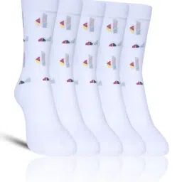 Dollar Socks For Men's Casual Full Length In (Pack of 5)-image-99
