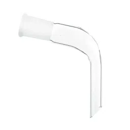 ABGIL Receiver Adapter Plain Bend Short Delivery Borosilicate Glass B40 Socket, ADP-10-07-10