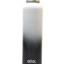 ALLO White & Black Stainless Steel Leakproof Steel Cap Water Bottle (950 ml)-36