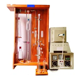 ABGIL Carbon Sulfur Determination Apparatus Transparent Borosilicate Glass, CSDA-216-01-23