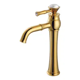 Aquieen Luxury Qua Gold Brass & Copper Basin Mixer Tap, AQN 357-image-93