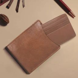 Hidesign Tan Textured Bi-Fold Wallet for Men-32