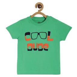 MINIKLUB Boys Green Graphic T-Shirt-image-14