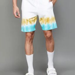 Fame Forever by Lifestyle White Cotton Regular Fit Printed Shorts-picture-36