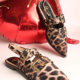 The White Pole Women's Brown Sling Back Sandals-image-53
