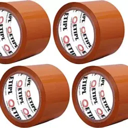 ETIPL Cello 65 m 76.2 mm (3 Inch) Tape (Brown) (Set Of 4 Pcs)-image-63