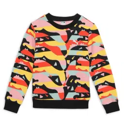 Puma Kids Multicolor Solid Full Sleeves Sweatshirt-image-33