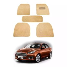 Auto Pearl MA3O74 PVC and Plastic Standard Mat for Ford Escort 2005-2015 (Beige)-image-70