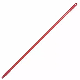 TOUGH GUY Threaded Color Coded Handle Fiberglass 49 7/8 inch Red, 48LZ67-87