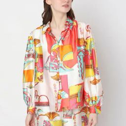 Vero Moda Multicolor Printed Shirt-image-92