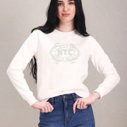 U.S. Polo Assn. Off White Graphic Print Sweatshirt-image-74