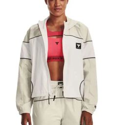 UNDER ARMOUR White Color-Block Sports Jacket-picture-30