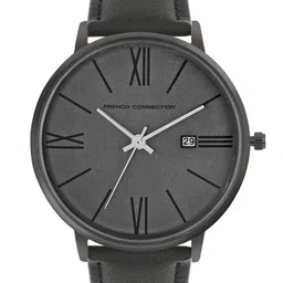 French Connection Men Leather Straps Analogue Watch FCN00048I-22