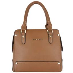 Pierre Cardin Brown Solid Medium Handbag-image-45