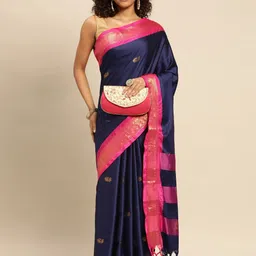 LeeliPeeri Designer Woven Design Zari Paithani Saree-image-95