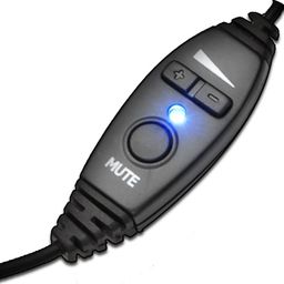 Andrea Communications NC-181VM USB On-Ear Monaural Computer Headset with noise-canceling microphone, in-line volume/mute controls, and built-in external sound card and USB plug image 2