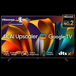 Hisense E6N 139 cm (55 inch) 4K Ultra HD LED Smart Google TV With 4K AI Upscaler (2024 Model)-picture-1