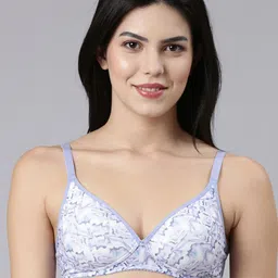 Enamor Abstract Bra Medium Coverage Lightly Padded image 1