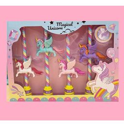 Vinmot Magical Unicorn Theme Stationery Set 13 Pieces - Pink-13