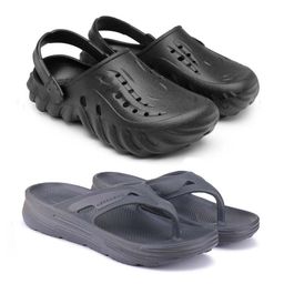 BERSACHE Men Pack Of 2 Clogs & Thong Flip-Flops-picture-36