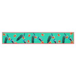 SEJ by Nisha Gupta Abstract Green Large size Table Runner - Green image 2