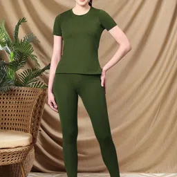 Moda Rapido Round Neck T-Shirt With Trousers Co-Ords Set-picture-21