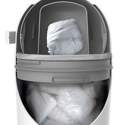 Magic Majestic Odor locking Diaper Pail - White image 4