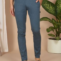 Sweet Dreams Men Mid-Rise Cotton Lounge Pants-image-47