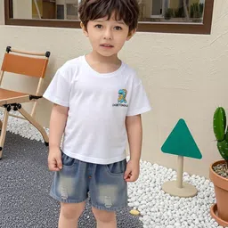 INCLUD Boys Printed T-shirt with Shorts-image-90