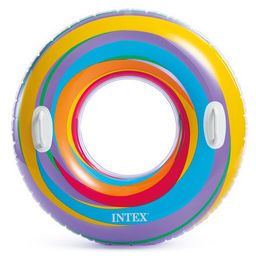 Intex Swimming Swirly Whirly Inflatable Pool Swim Tubes Intex Swim Tube For Swimming Pool And Beaches Intex Pool Tubes For Kids And Adults  Color May Vary image 5