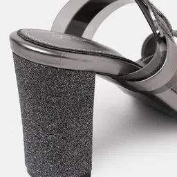 CORSICA Block Heel with Buckle Detail image 3