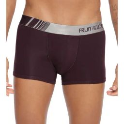 Fruit of the Loom Maroon Regular Fit Trunks-image-54