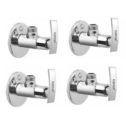 CLINTON Ocean Brass Angle Valve with Wall Flange for Bathroom (Pack of 4)-image-51