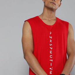 Kook N Keech Men Red Printed Round Neck Pure Cotton T-shirt-image-50
