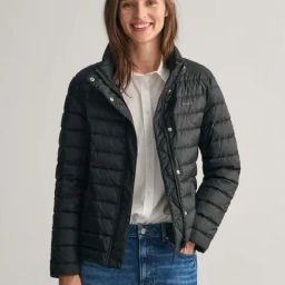 Gant Black Puffer Jacket-image-36