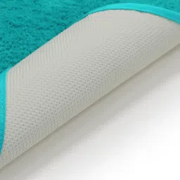CORE Designed By Spaces Turquoise Tufted Large Bath Mat image 2