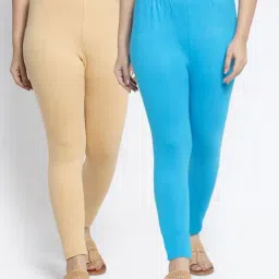 Gracit Multicolor Regular Fit Leggings-picture-22
