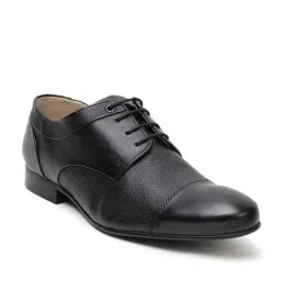 Gabicci Men's Black Derby Shoes-image-25