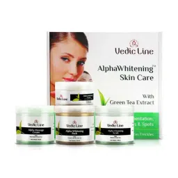 VEDIC LINE Alpha Whitening D-Pigment and D-Tan Facial Kit-image-2