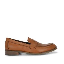 Carlo Romano Men's Tan Formal Loafers-image-66