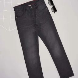 Pantaloons Junior Boys Anthracite Washed Jeans-image-36