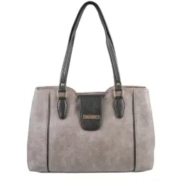 Walkway Beige Solid Small Shoulder Handbag-43
