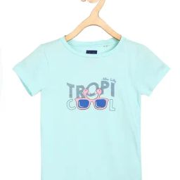 Allen Solly Junior Blue Printed T-Shirt-image-40