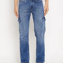 Duke Medium Blue Regular Fit Stretchable Jeans-picture-22
